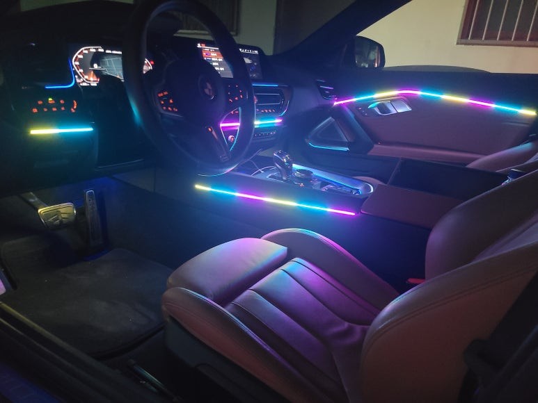 대전 BMW Z4 엠비언트 쭈니커스텀에서 했어요!