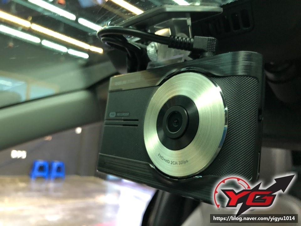 양산블랙박스 아이나비Z500PLUS 커넥티드 신형말리부 블박고장교체장착 / 경남 양산, 김해, 부산