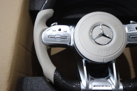 대구 수입차 핸들교체 W213 E클래스 카본 AMG 디컷 스티어링휠 교환 / 대구 구미