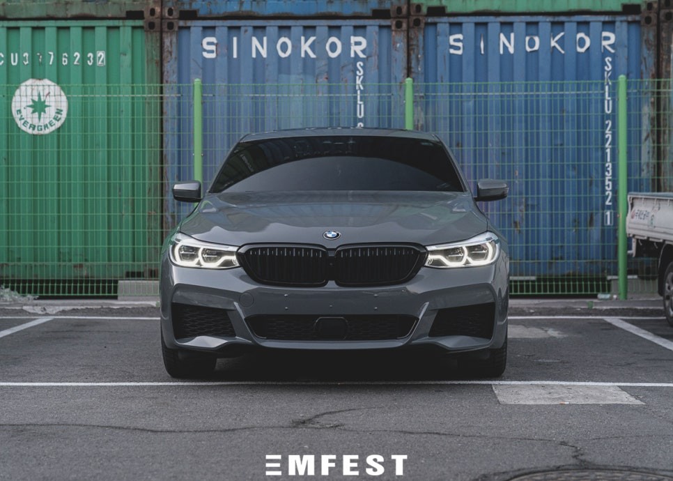 경기남부 / [엠페스트] 인천랩핑,청라랩핑 엠페스트! BMW 6GT전체랩핑 에이버리 유광다크그레이 시멘트랩핑 / 용인시 처인구 포곡읍 / 성남.용인.이천