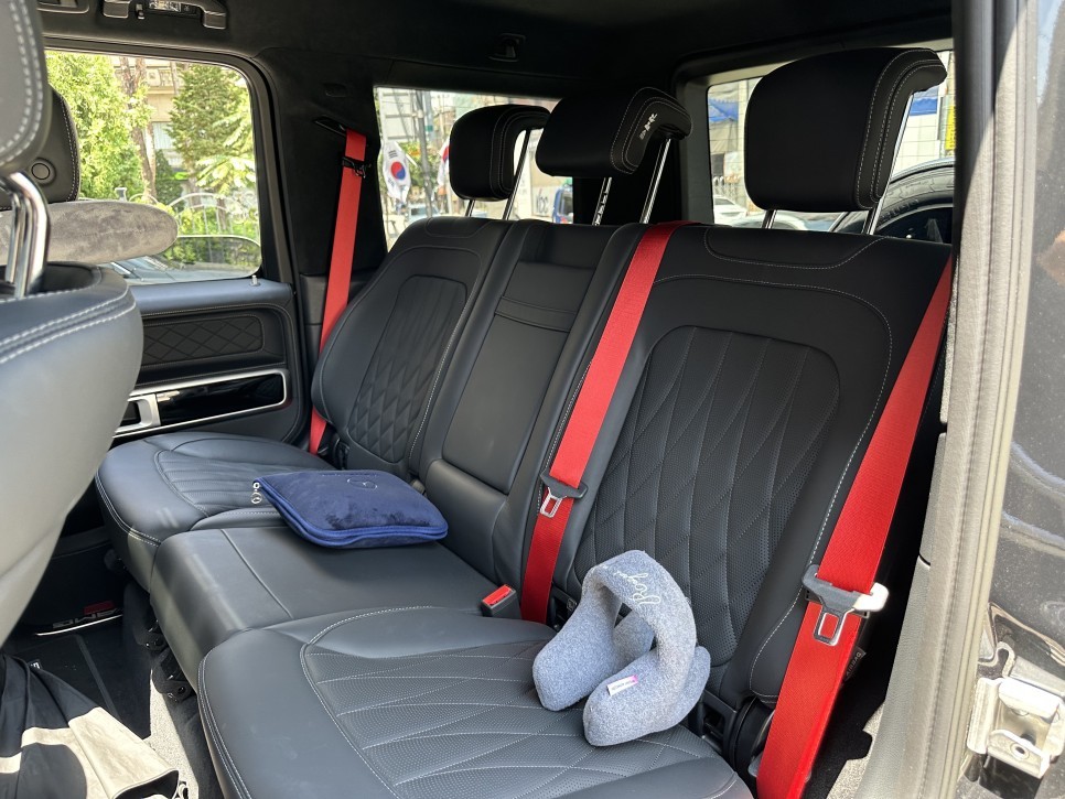 벤츠 지바겐 G바겐 G63amg(W463b) 실내 커스텀 핸들 시트 가죽 염색 에르메스 오렌지 커스텀 튜닝 시공 / 서울 성동구