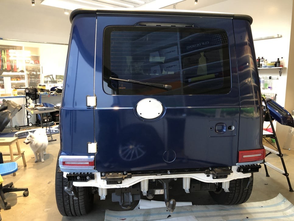 신형 지바겐 g63 amg 전체 랩핑.김포,일산,파주