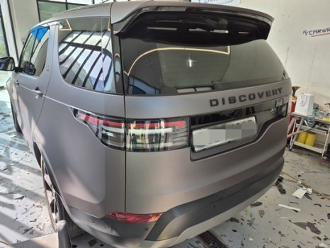 동탄 디스커버리5 전체랩핑 시공 :) 무광 차콜 블랙 / 화성 동탄치동천로