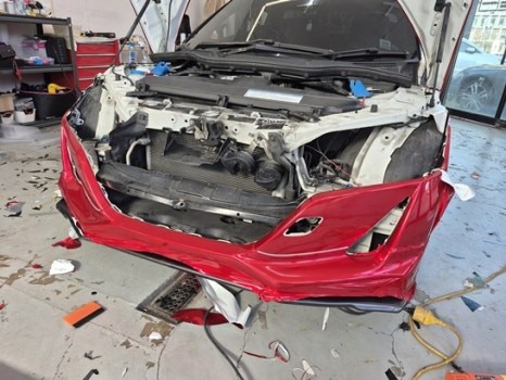 자동차 혼다 S660 작지만 강렬하다! :) 고광택 소울레드 전체 랩핑 / 화성 동탄치동천로