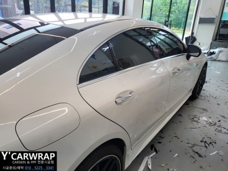 벤츠 CLA 45 AMG 크롬 죽이기 & 블랙PPF 루프스킨 랩핑 시공