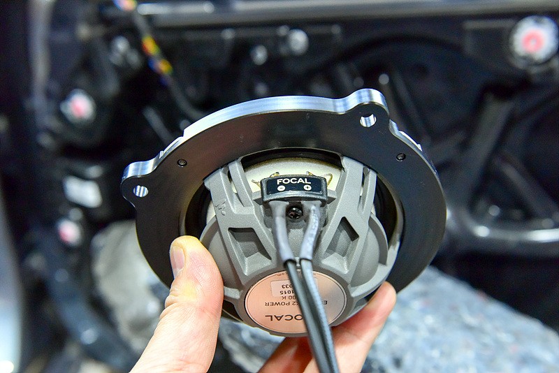 [광주카오디오] BMW G30 회오리 앰비언트 포칼스피커 장착