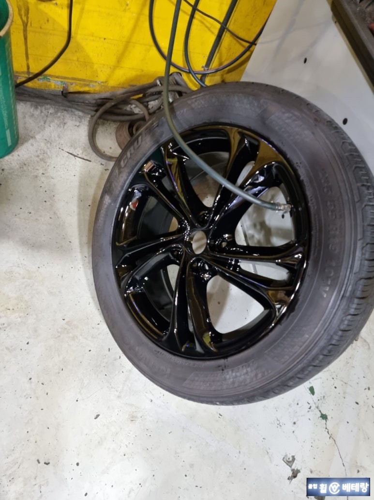 싼타페TM 유광블랙복원[컬러선택복원][복원비용문의] / 인천 서구 금곡동