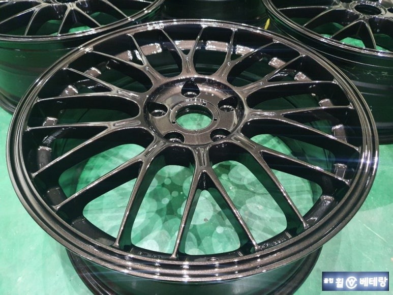 YF쏘나타 엔케이휠 다크브라운복원 & 중고타이어교환[부식][선택복원] / 인천 서구 금곡동