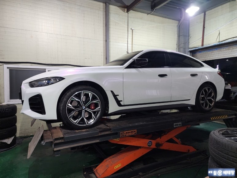 BMW 420i 컷팅 복원 [일산휠복원][다이아컷팅전문점]
