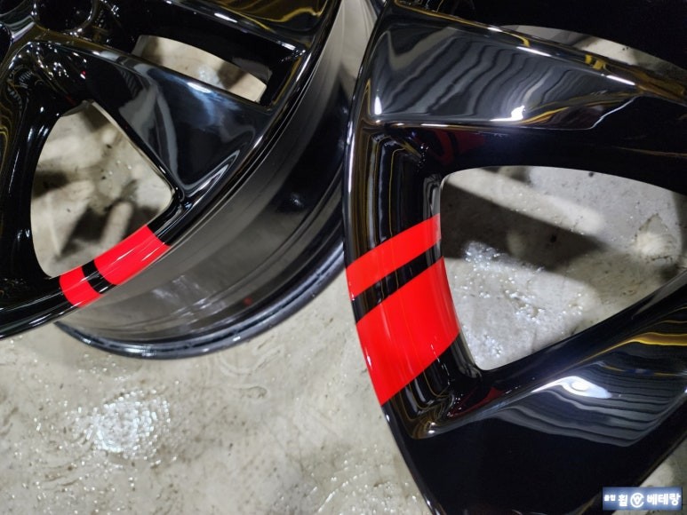 쉐보레 트렉스 순정복원 & 중고타이어교환 [휠타이어전문][휠복원] [레드라인] / 인천 서구 금곡동