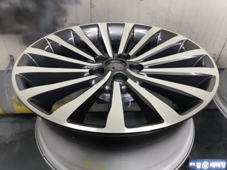 k7 다이아 컷팅 휠 수리복원 [인천휠수리복원][김포휠수리복원] / 인천 서구 금곡동