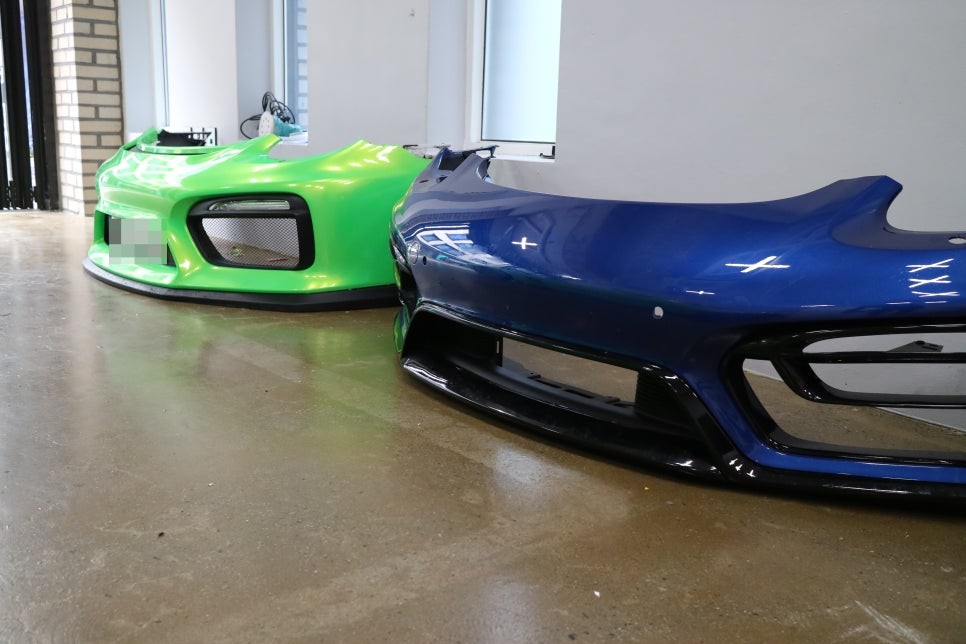 포르쉐 박스터 전체랩핑 에이버리 다크옐로우 PORSCHE BOXSTER / 대전 도안동