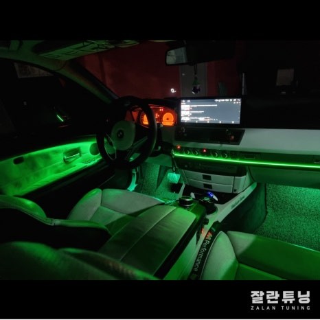BMW 7시리즈 E65 광량업 엠비언트시공으로 실내도 더욱 고급스럽게 변신!! 평택안성 잘란튜닝 / 경기 안성