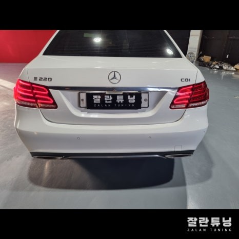 벤츠 E클래스 W212 후기형 후미등고장 점등불량 수리 / 경기 안성