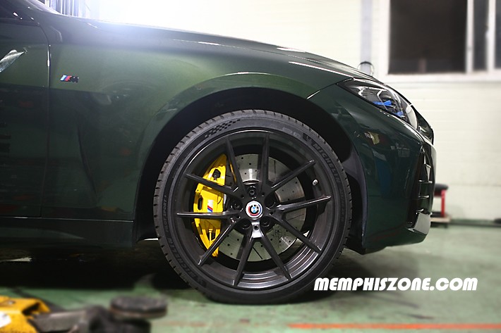 [BMW] 420i (G22) ㅂ레이크 캘리퍼도색 - 익스트림 옐로우 - 이산 멤피스존 - 드레스업 튜닝