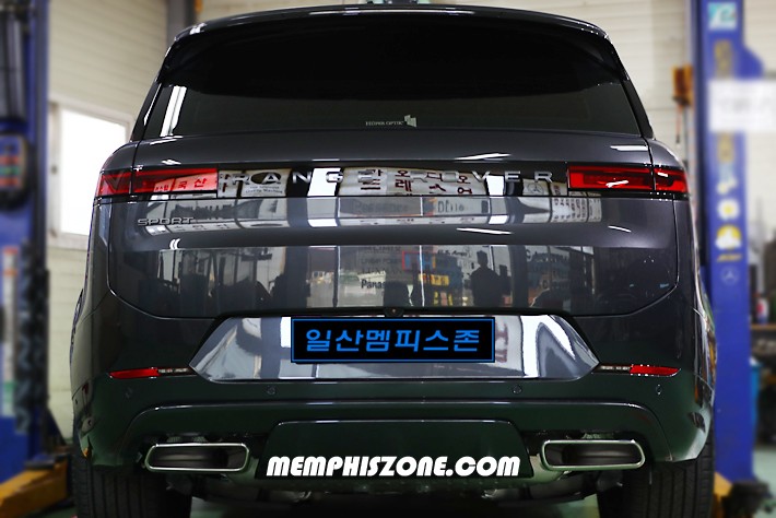 [랜드로버] 레인지로버 스포츠 브레이크 캘리퍼도색 / 비용 - 익스트림 레드 - 일산 멤피스존 드레스업 튜닝 파주 운정