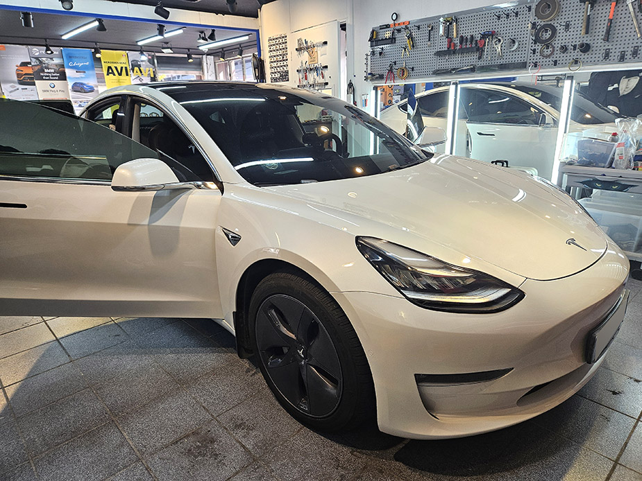 테슬라 모델3 블로워 통풍시트 오토트렁크 핸들열선 행복을 위한 옵션 / 대구 구미