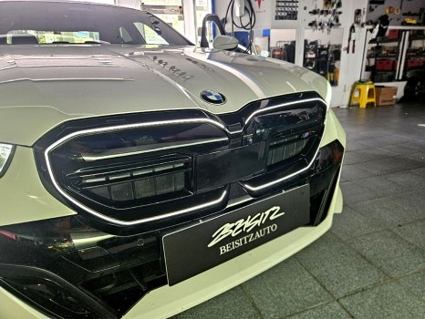 대구 BMW G60 5시리즈 M스타일 그릴 샤프 스포일러 깔끔 장착 작업기 / 대구 구미