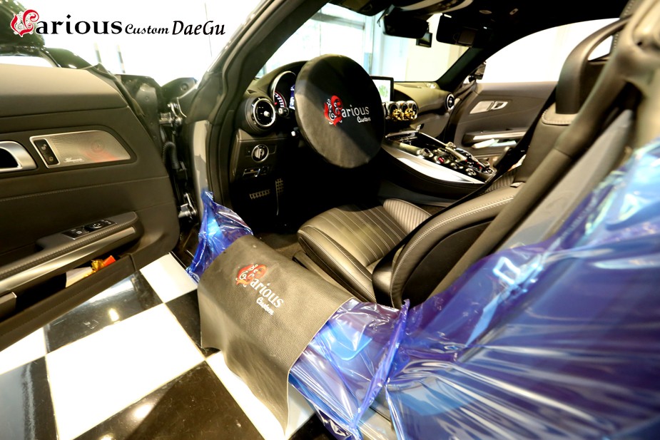 벤츠 AMG GTS 통풍시트 시공 / 대구 구미