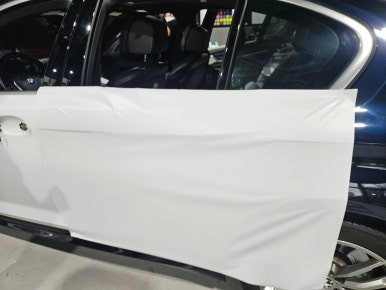 🚗 BMW 530i 사틴화이트 랩핑 시공기  스틱스(STYX) 필름으로 고급스럽게 변신!  랩플래닛