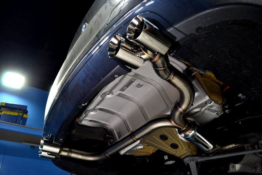 BMW 420d 듀얼 머플러 튜닝 및 준비엘팁 장착 / 화성, 수원, 오산