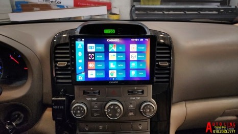 대전 그랜드카니발 상단내비 탈거 후 안드로이드올인원 9인치 시공으로 스마트한 변신!!