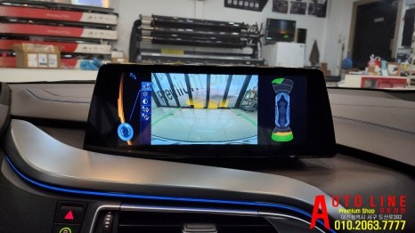 대전 BMW I8 로드쿠페 안드로이드올인원 10.25인치 인스톨