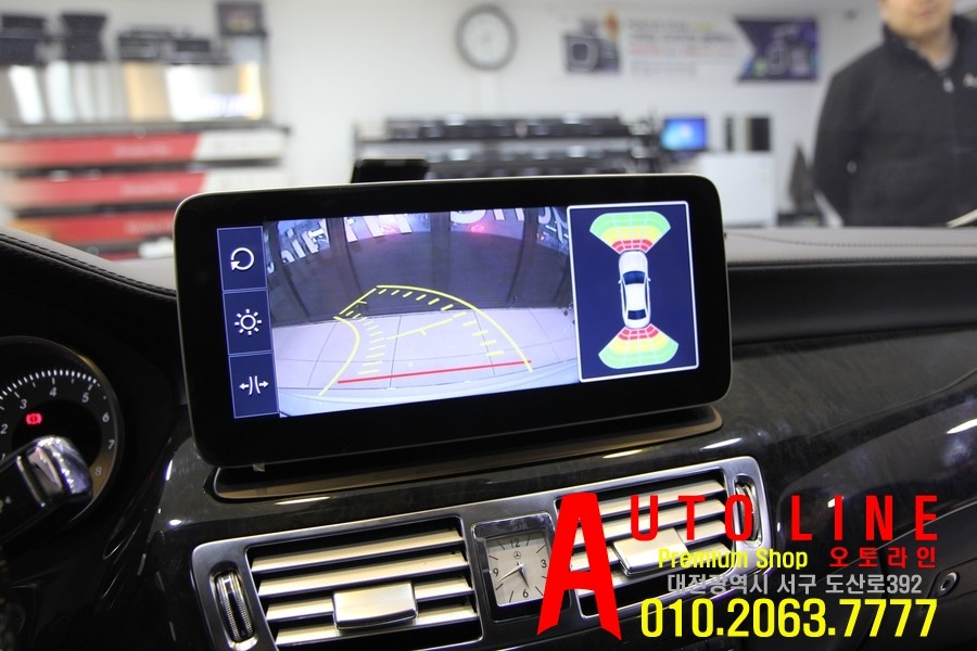 벤츠CLS 10.25인치 안드로이드+아이나비QXD3000pro+에코파워팩+광각미러 원스탑 인스톨 대전 TEAM오토라인~