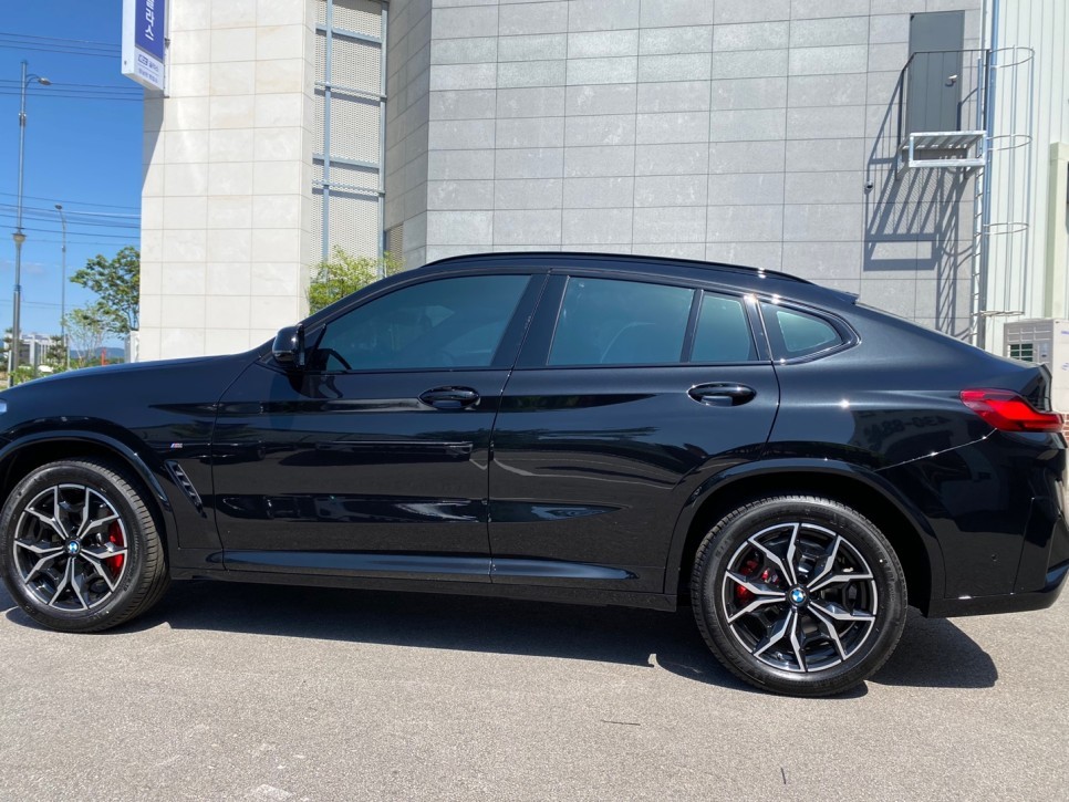 bmw x4 신차썬팅 브이쿨 골드패키지 브이쿨VK 썬팅!!