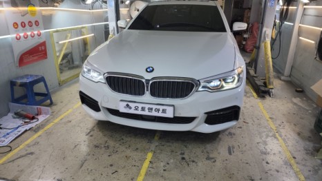 G30 엔젤아이 (DRL) 황변으로 인한 아크릴 교체 -신품 헤드라이트 느낌 그대로! / 천안,청주,세종,대전