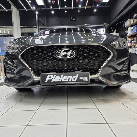 소나타 뉴라이즈 터보그릴 교체 +그릴망 시공 / 천안시 서북구