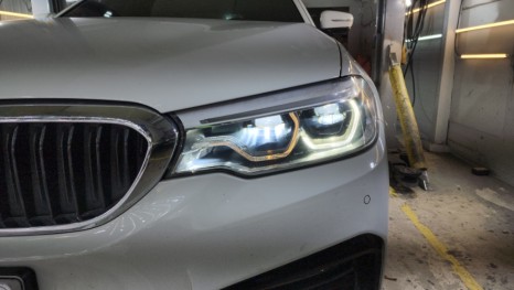 G30 엔젤아이 (DRL) 황변으로 인한 아크릴 교체 -신품 헤드라이트 느낌 그대로! / 천안,청주,세종,대전