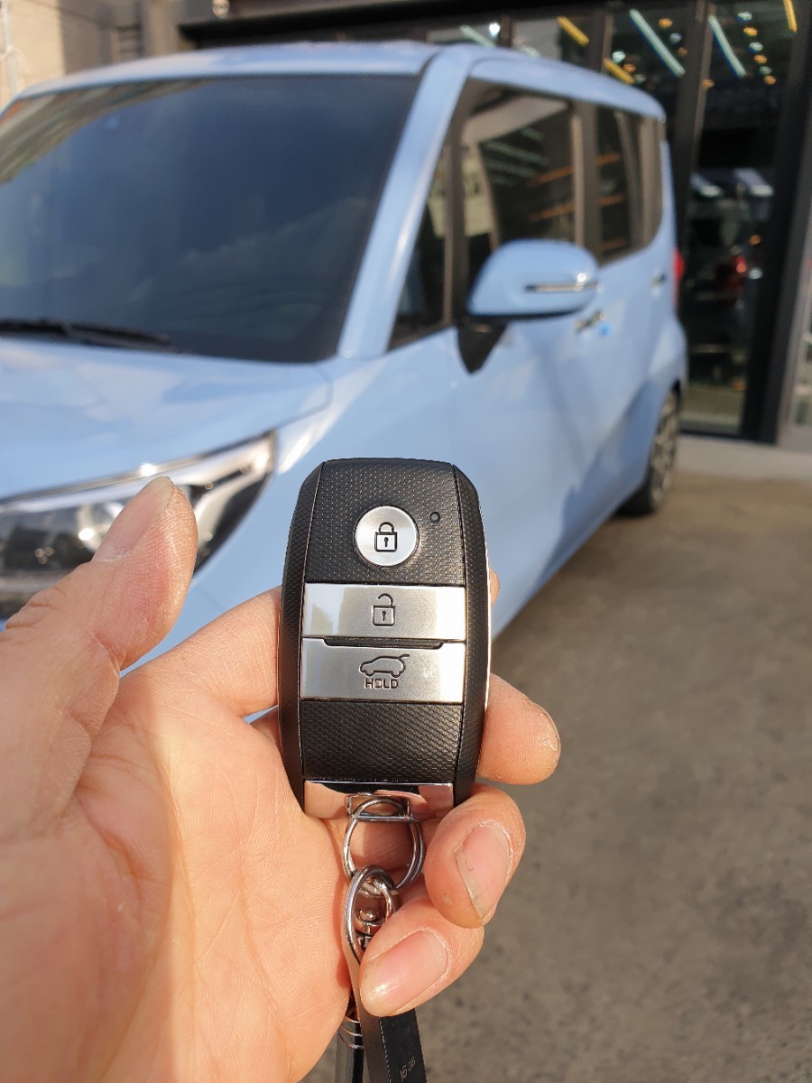 레이 락폴딩 순정키로 사이드미러 접었다 폈다 편리하네. / 천안,청주,세종,대전