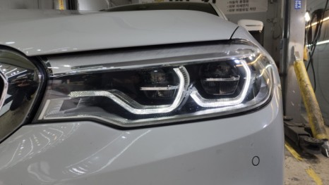 G30 엔젤아이 (DRL) 황변으로 인한 아크릴 교체 -신품 헤드라이트 느낌 그대로! / 천안,청주,세종,대전