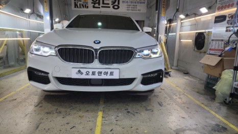 G30 엔젤아이 (DRL) 황변으로 인한 아크릴 교체 -신품 헤드라이트 느낌 그대로! / 천안,청주,세종,대전