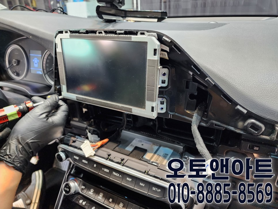 그랜저 IG 어라운드뷰 / 깔끔한 초고화질 3D 플러스뷰 설치 (천안아산 자동차튜닝샵 오토앤아트) / 천안,청주,세종,대전