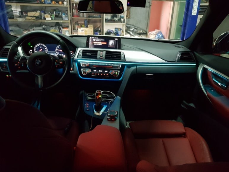 BMW F30 320d     3세대 면발광  엠비언트 (남양주 거제도 전라도광주 안산 대구 포천 용인 시공 / 남양주, 노원, 하남, 송파