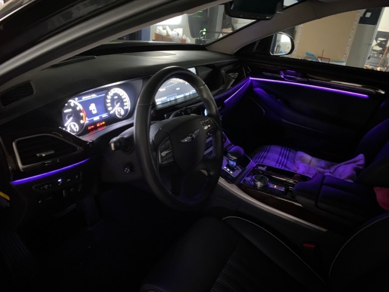 EQ900 엠비언트 순정 엠비언트 그대로 쓸꺼야? 왜그런겨 밝게 안할껴? / 남양주, 노원, 하남, 송파