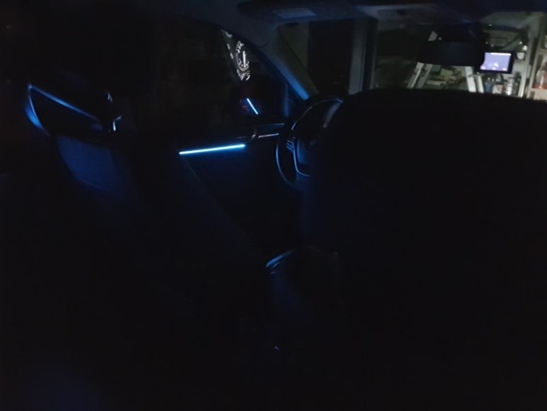 BMW X4 엠비언트 아크릴 매립하여 엠비언트 튜닝 해바요 / 남양주, 노원, 하남, 송파