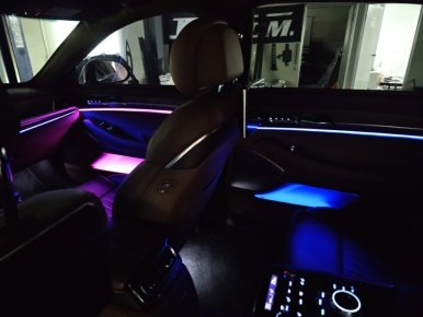 제네시스 g90 엠비언트 RGB 에어가 정답입니다 / 남양주, 노원, 하남, 송파