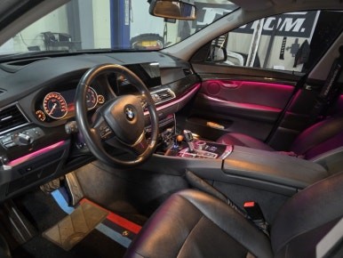bmw 5gt 엠비언트 라이트 튜닝 / 남양주, 노원, 하남, 송파