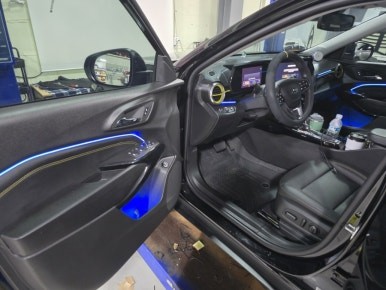 트랙스 크로스오버 엠비언트 라이트 실내 튜닝 / 남양주, 노원, 하남, 송파