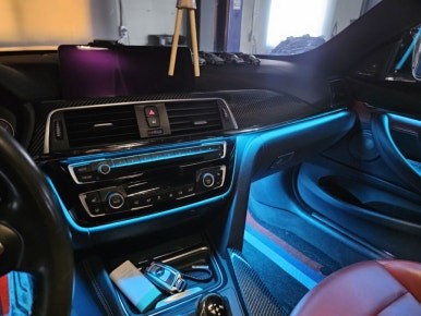 bmw f32 4시리즈 엠비언트는 비노출로 깔끔하게 됩니다 / 남양주, 노원, 하남, 송파