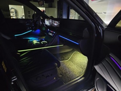 gv80 엠비언트 개별 제어가 가능한 에어로 해보자 / 남양주, 노원, 하남, 송파