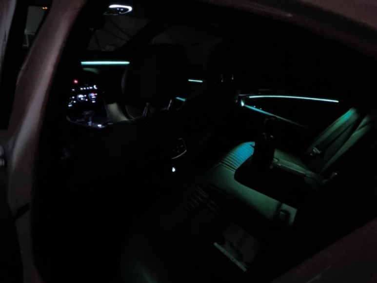 G70 엠비언트 순정 무드램프가 없다고 슬퍼하지마세요 간접조명방식 비노출 엠비언트로 튜닝 해드립니다 KC인증 블루투스 모듈/핸들연동 두가지중 선택가능 / 남양주, 노원, 하남, 송파