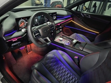 g80 rg3 페이스리프트 엠비언트  이전 모델과는 다른 분위기 / 남양주, 노원, 하남, 송파