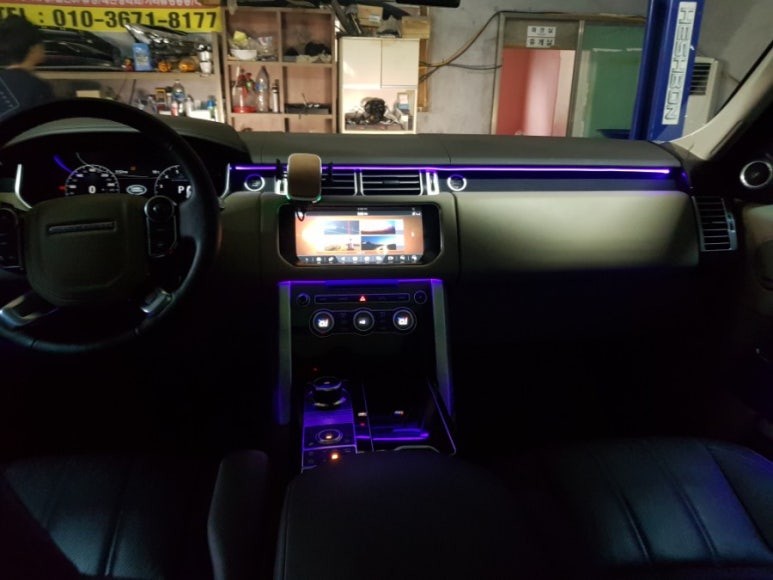 레인지로버 보그 3세대 면발광 엠비언트   남양주 포천 용인 대구 전라도광주 거제도 3세대 면발광 엠비언트 시공 / 남양주, 노원, 하남, 송파